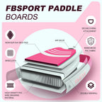 Premium-Stand-Up-Paddle-Board, Yoga-Board mit strapazierfähigem SUP-Zubehör und Tragetasche | Breiter Stand, Surf-Kontrolle, rutschfestes Deck, Leine, Paddel und Pumpe für Jugendliche und Erwachsene