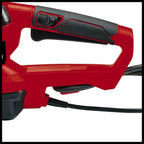 Einhell Elektro-Heckenschere GE-EH 7067 (700 W, Messer aus  geschnittenem u. diamantgeschliffenem Stahl, Metallgetriebe, Stoschutz, inkl. Kcher)