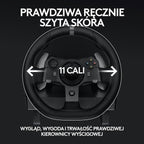 Logitech G29 Driving Force Racing Wheel For Playstation®4, Playstation®3 And Pc, Kierownica Wyścigowa Do Konsoli Playstation I Komputera, Playstation®5/Playstation®4/Playstation®3/Pc - Czarny ,941-000112