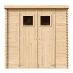 Abri de jardin en bois L204 x l142 x H200 cm / 2,22 m -