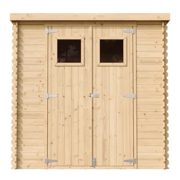 Abri de jardin en bois L204 x l142 x H200 cm / 2,22 m -