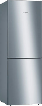 KGV33VLEAS - Réfrigérateur combiné pose libre - Série 4 - 288L - Froid brassé - L 60cm x H 176cm - Inox