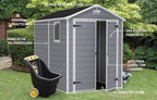 KETER - ABRI Manor 68-4,1m² - Gris