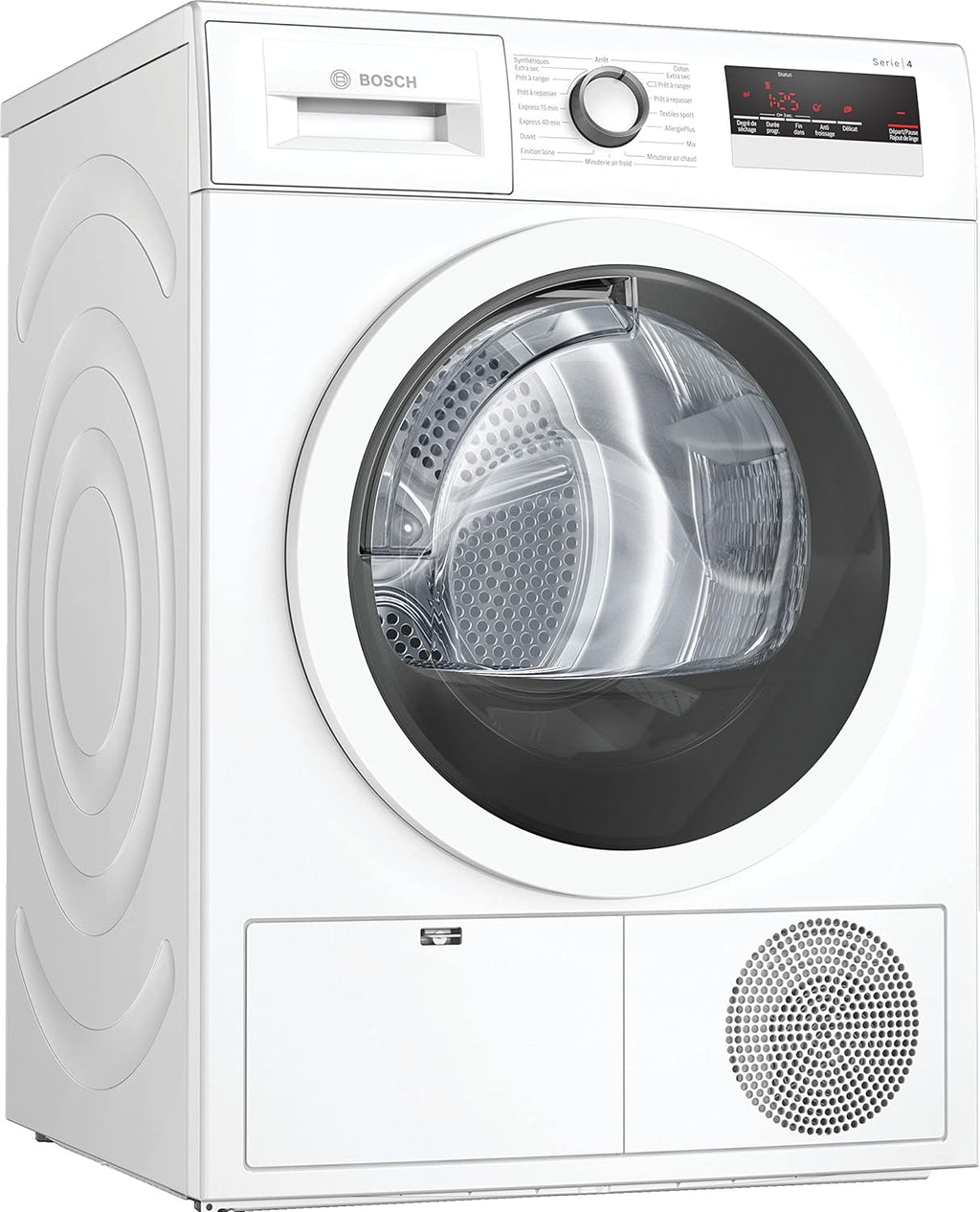 Bosch WTN85V07FF Sèche linge à condensation Série 4 - Silencieux - Pose Libre - 7kg - 112 L - Blanc