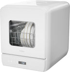 Mini lave-vaisselle de table, 6+1 Programmes de lavage, 5 Couverts et réservoir d'eau de 5L