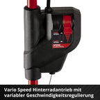 Einhell Professional Tondeuse à gazon sans fil GP-CM 36/47 S HW Li Power X-Change (36V, 47 cm largeur de coupe, autotractée, moteur sans charbon) Livré avec 4 Batteries 4,0Ah et 2 Chargeurs Doubles