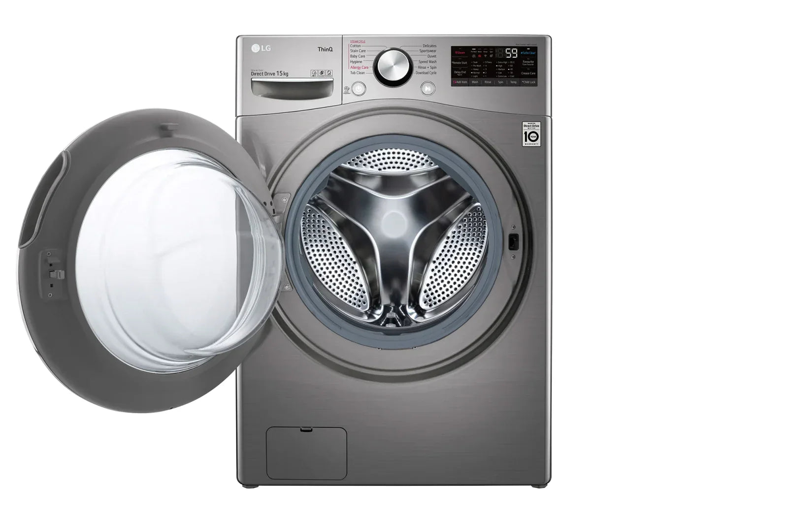 Machine à laver F0L9DYP2S -15Kg - Inox -