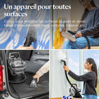 SpotClean HydroSteam, Shampouineuse Canapé, Moteur Puissant de 1000W, Nettoyeur Vapeur avec Technologie HydroSteam, Nettoyeur pour Tapis, Moquettes, Meubles, Tissus, Voiture & Plus, 3689N